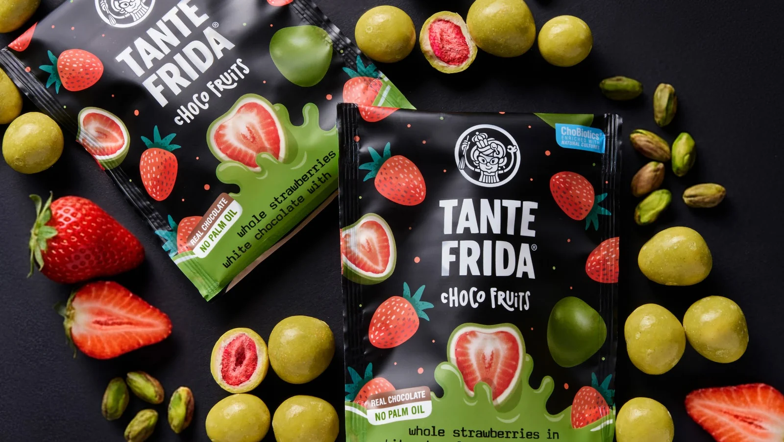 Tante Frida chocolate-coated fruit